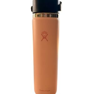 Hydro Flask Blush Pink Insulated Bottle with Black Lid